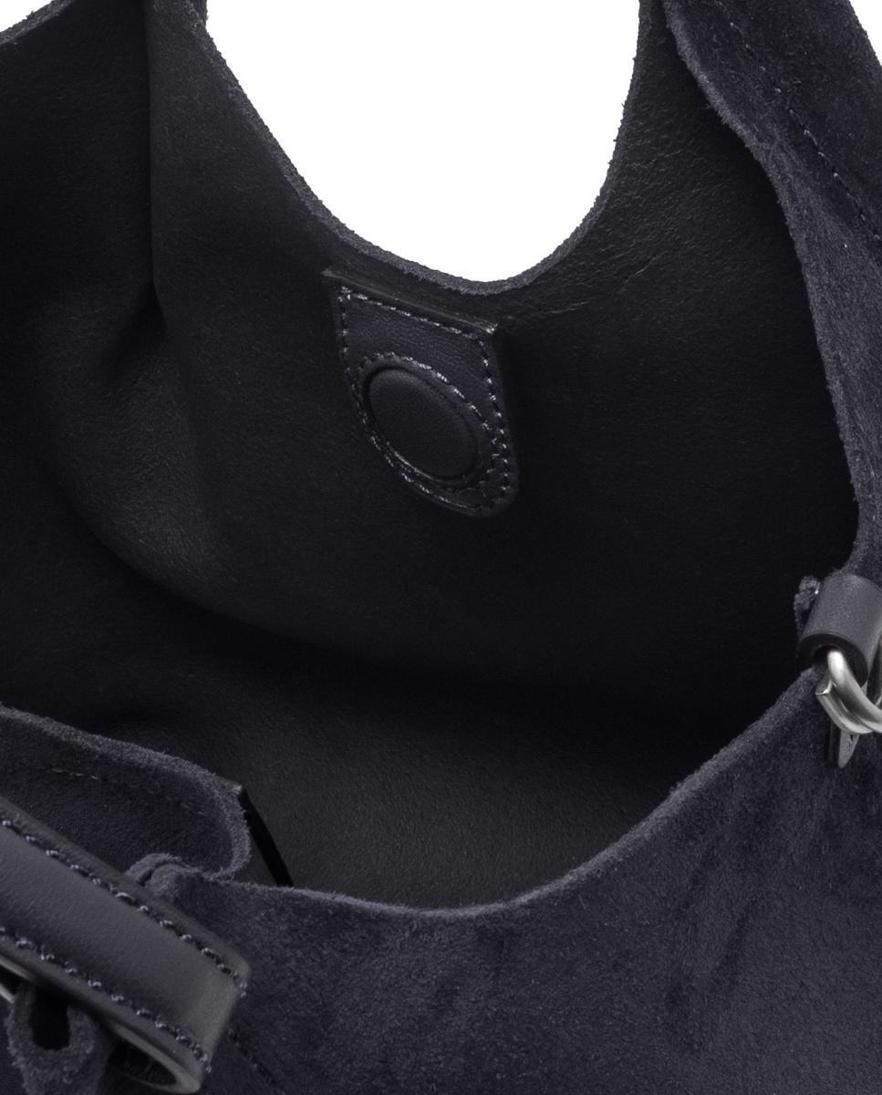 Bolso de hombro en ante modelo DUA - Gianni Chiarini - Azul Azul-5
