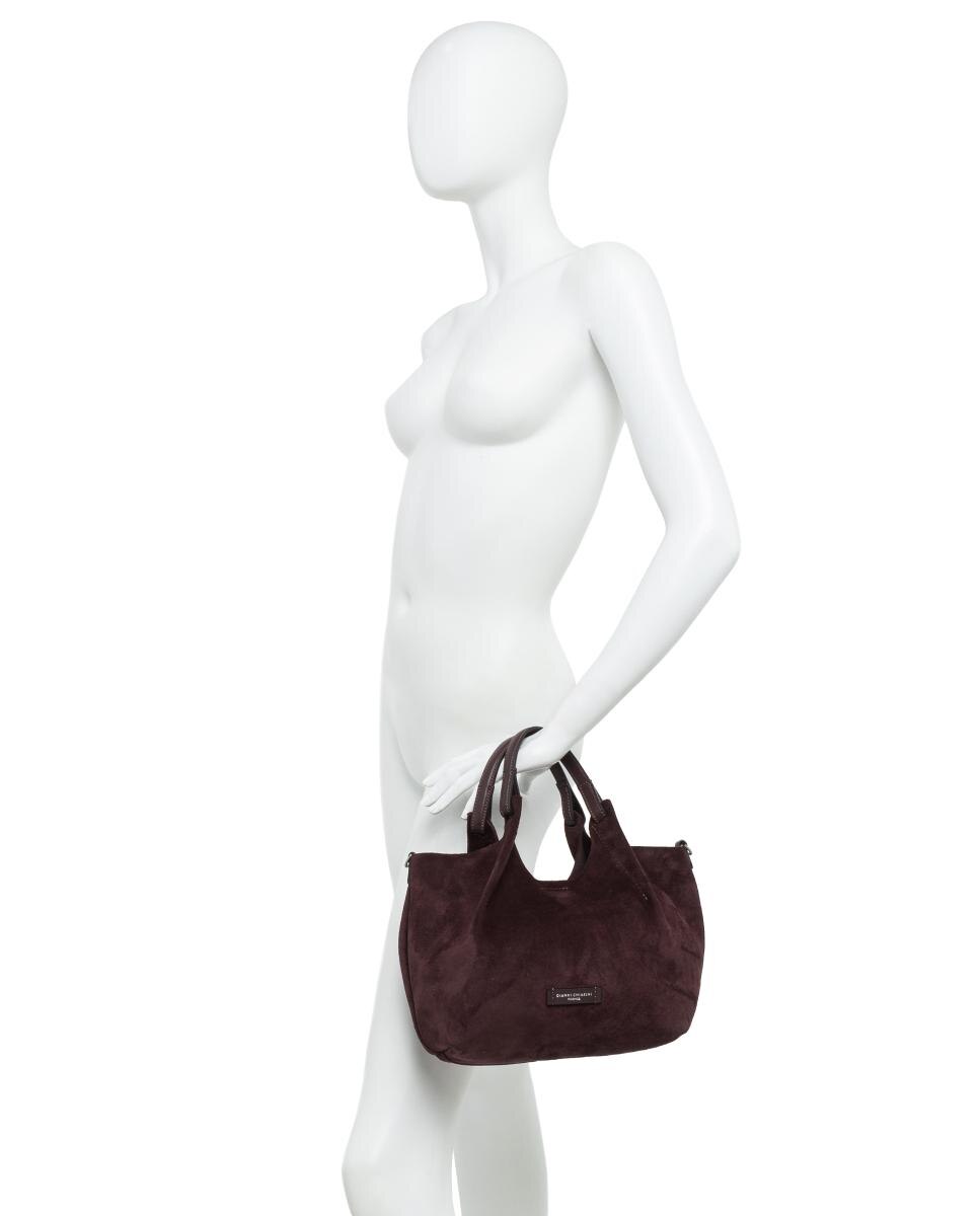 Bolso de hombro en ante modelo DUA - Gianni Chiarini - Azul Azul-7