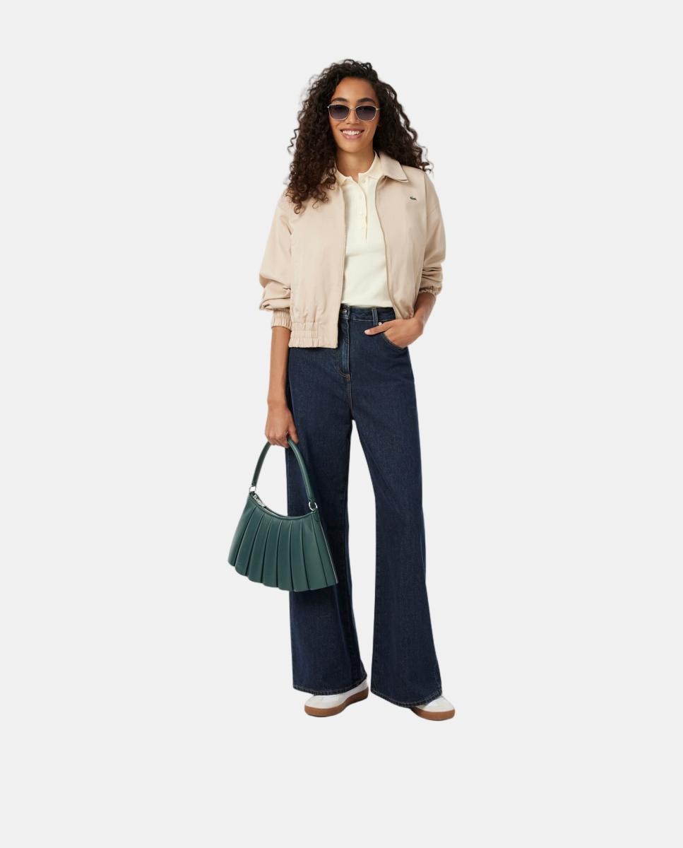 Mala em Pele Lenglen Runway Verde-escuro-8