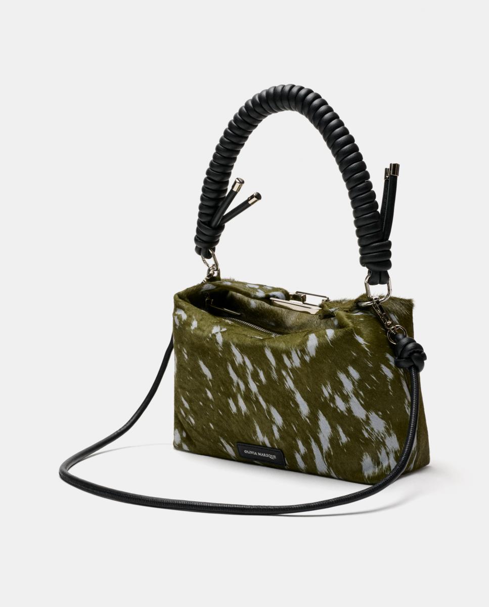 Bolso mediano con cierre de cremallera modelo KENZA - Olivia Mareque - Multicolor Multicolor-3