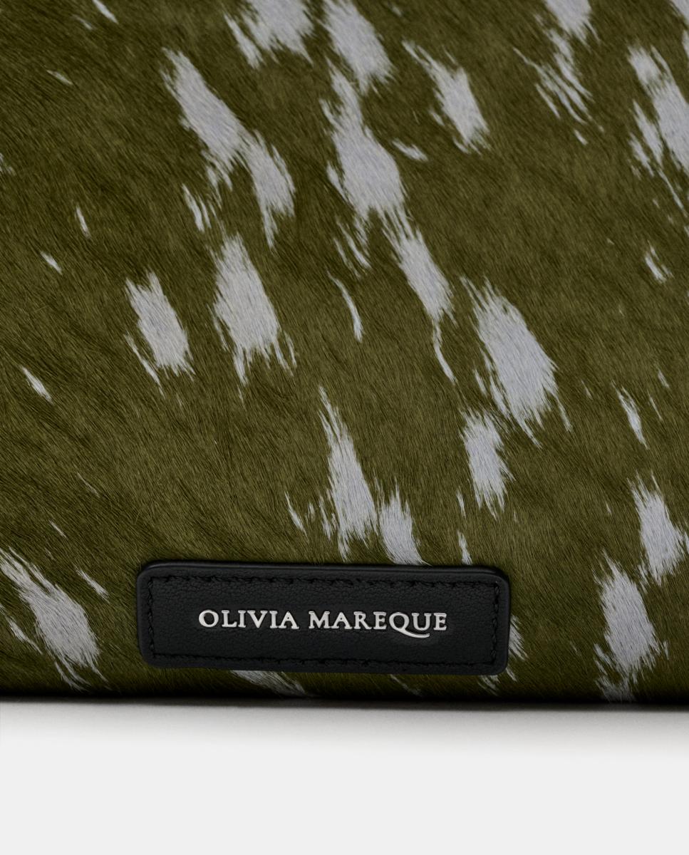 Bolso mediano con cierre de cremallera modelo KENZA - Olivia Mareque - Multicolor Multicolor-4