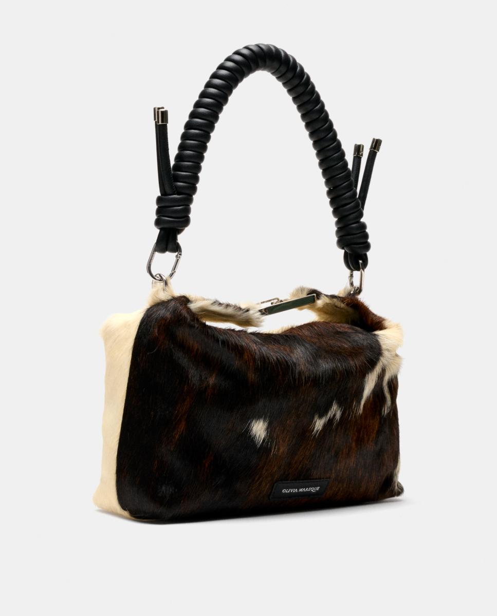 Bolso mediano con cierre de cremallera modelo KENZA - Olivia Mareque - Multicolor Multicolor-2