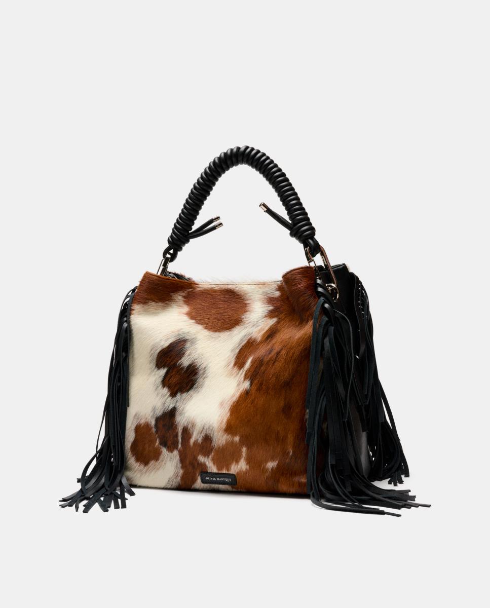 Bolso grande con cierre imantado modelo LE SAC - Olivia Mareque - Multicolor Multicolor-2