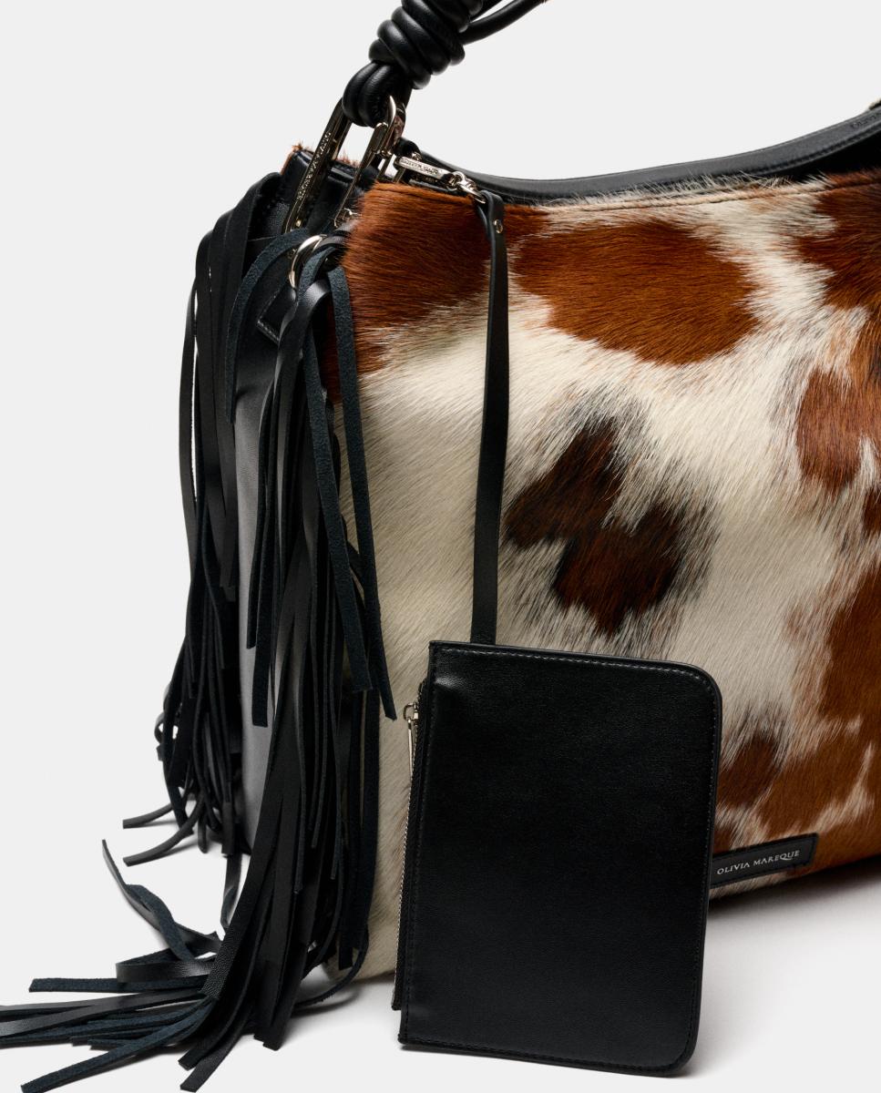 Bolso grande con cierre imantado modelo LE SAC - Olivia Mareque - Multicolor Multicolor-3