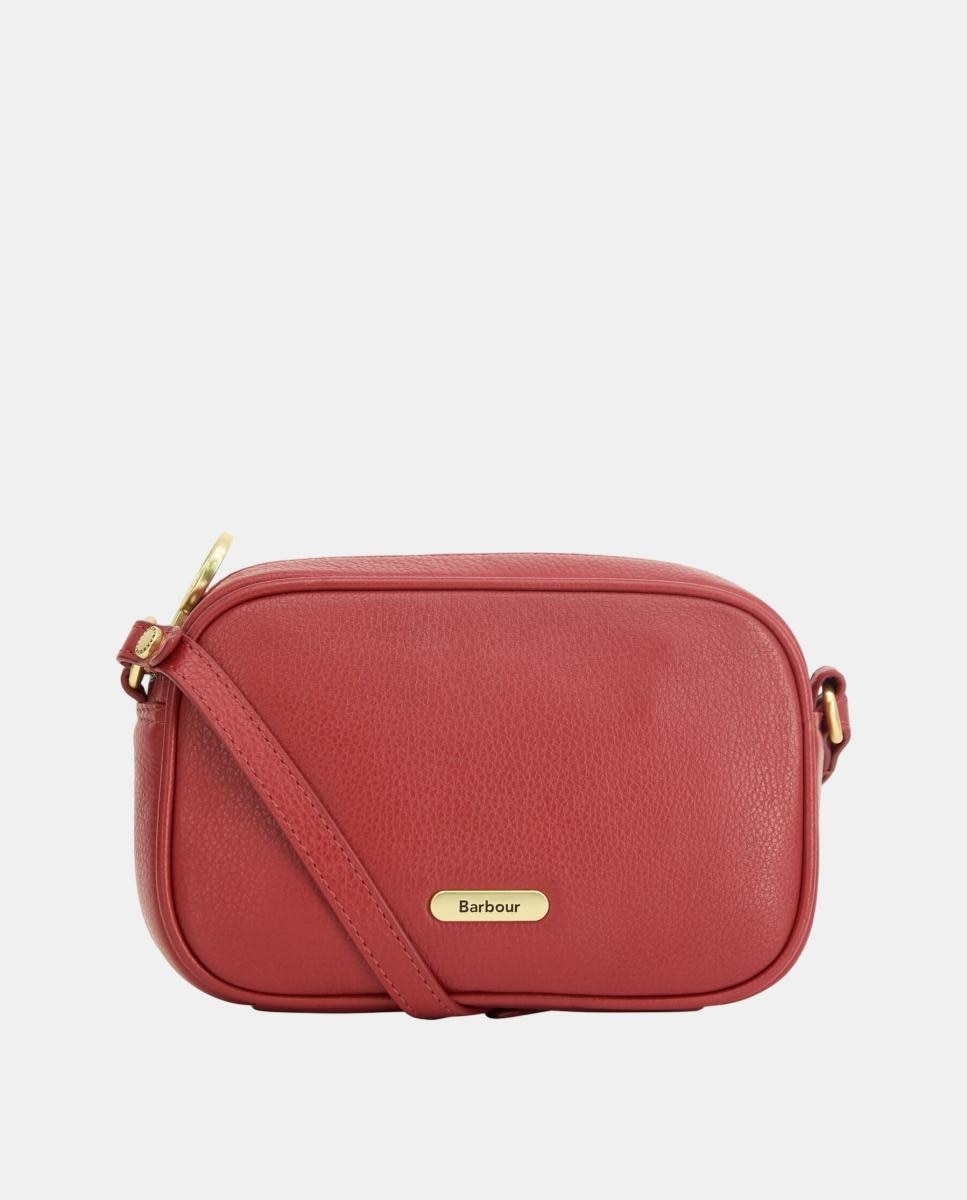 Imagen 0 de Bolso bandolera de piel Rojo