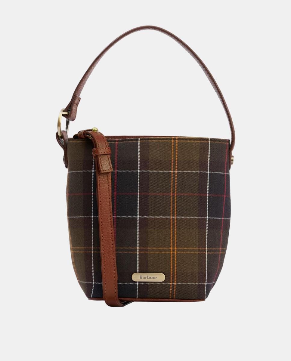 Imagen 0 de Bolso de tartan Verde