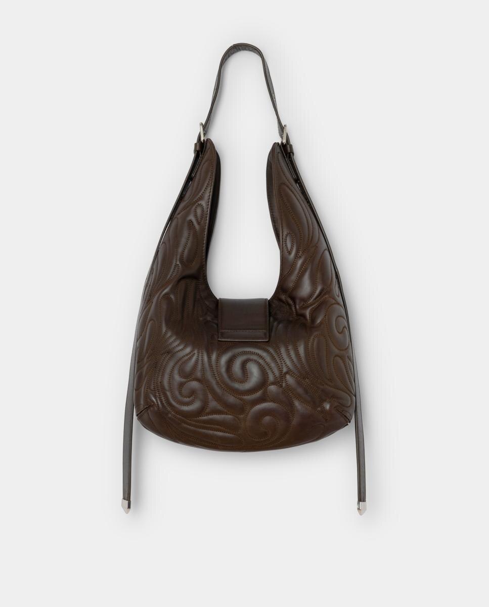 Mala de Ombro Modelo Vixen Castanho-2