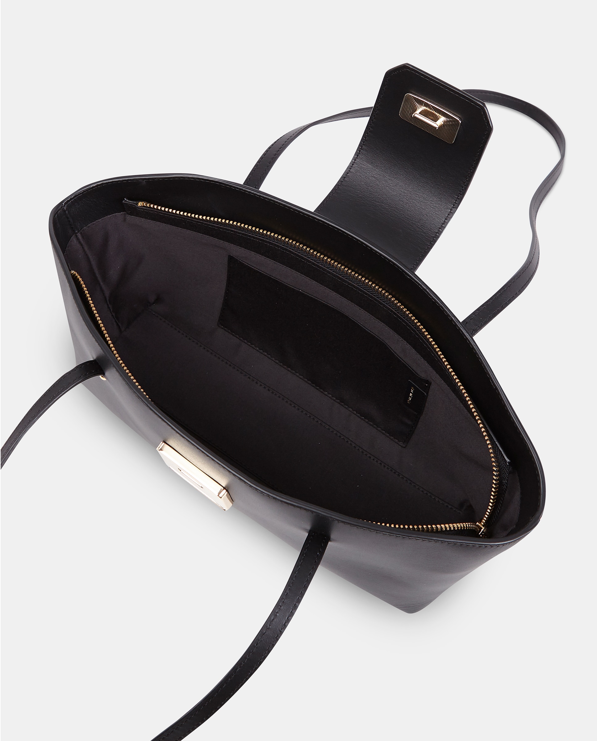 Bolso de hombro sandra fleckled con doble asa larga - Sandra Freckled - Negro Negro-3