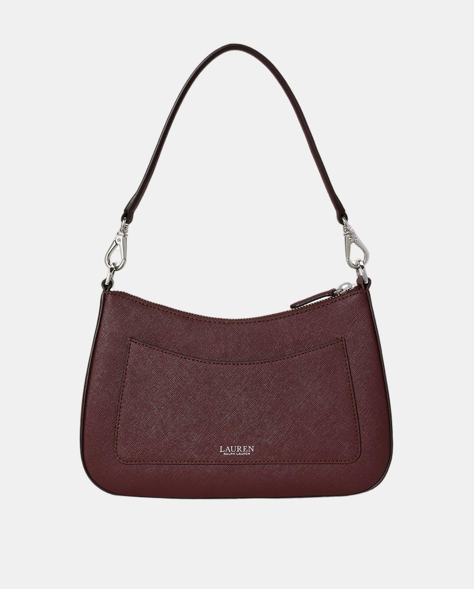 Bolso Danni mediano de piel - Lauren Ralph Lauren - Granate Granate-4