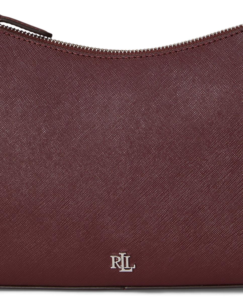 Bolso Danni mediano de piel - Lauren Ralph Lauren - Granate Granate-6