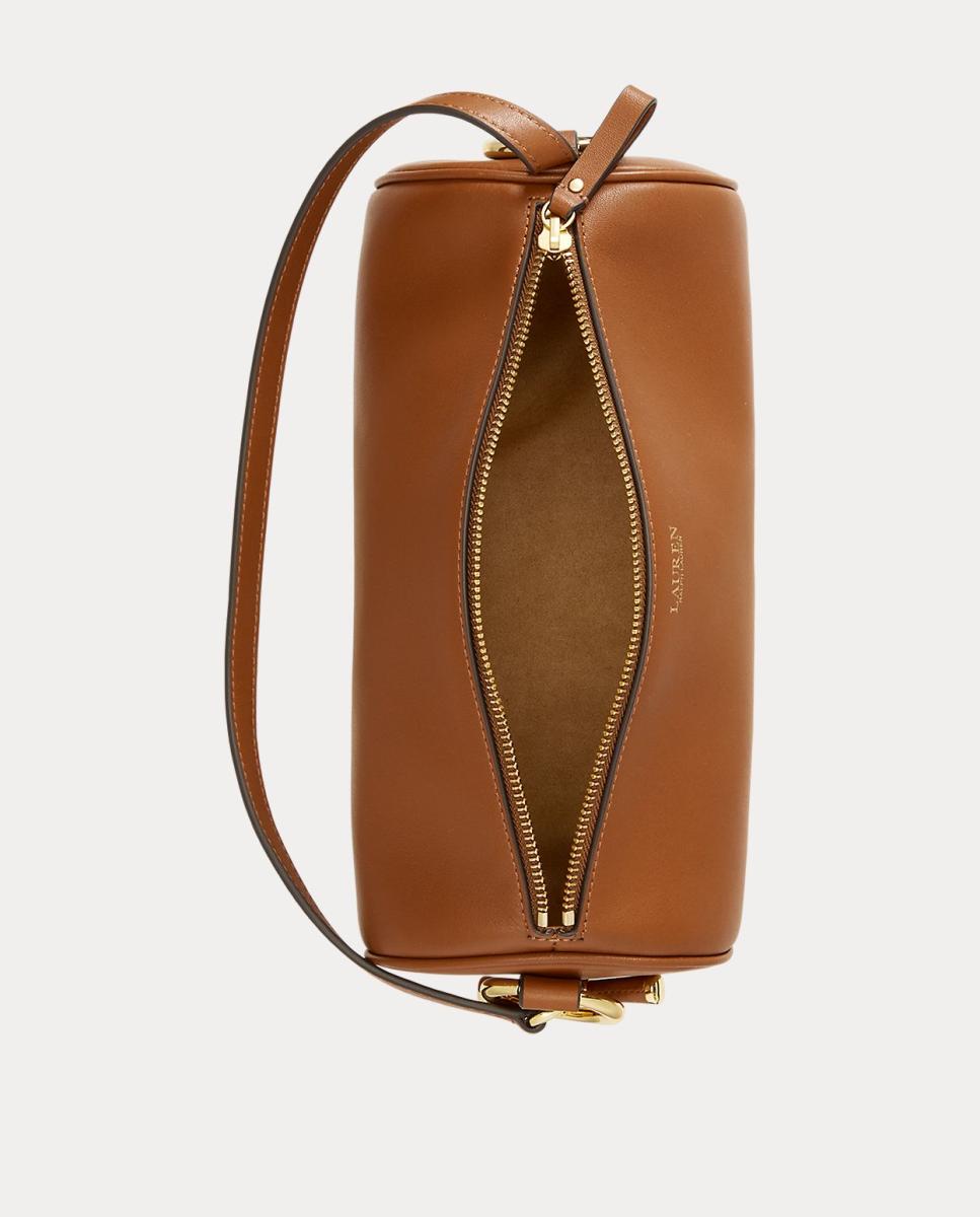 Bolso Blaike mediano de piel - Lauren Ralph Lauren - Marrón Marrón-5