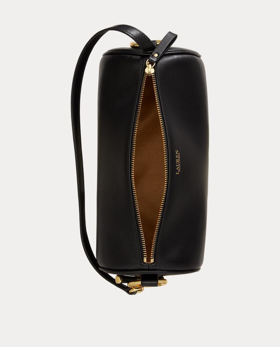 Bolso Blaike mediano de piel - Lauren Ralph Lauren - Negro Negro-5