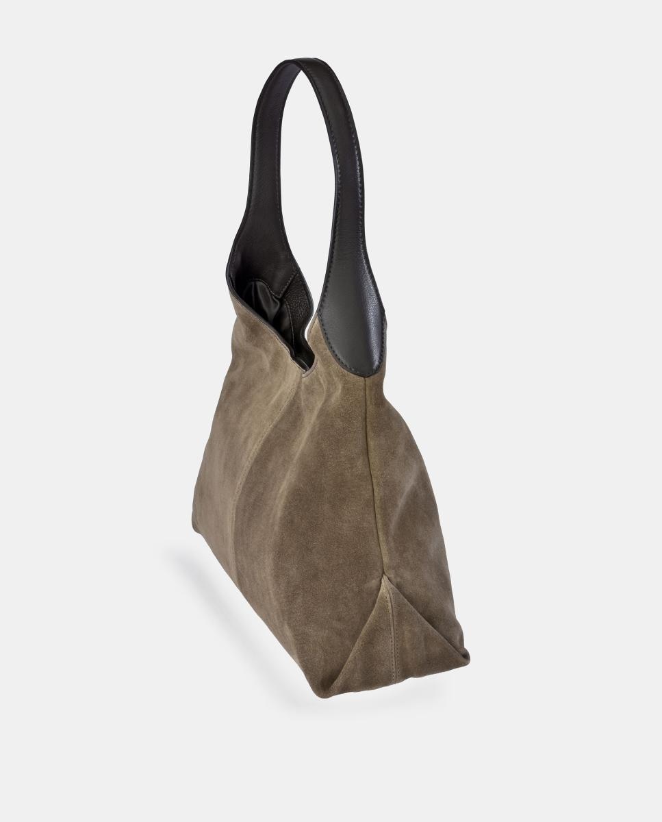 Mala Duffel em Croute e Pele Napa Castanho-3