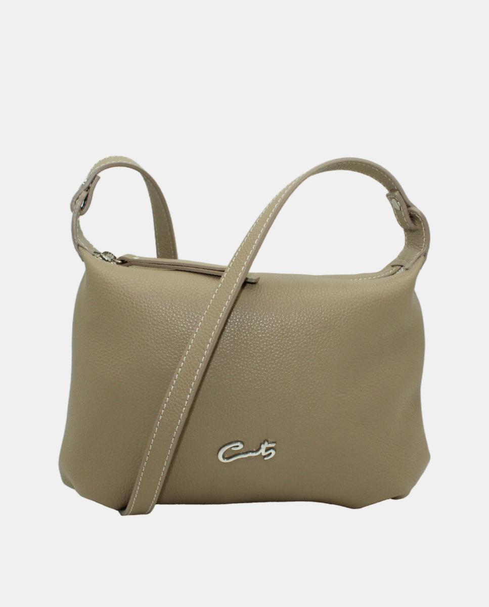 Imagem 0 de Mala Crossbody com Nós e Fecho de Correr