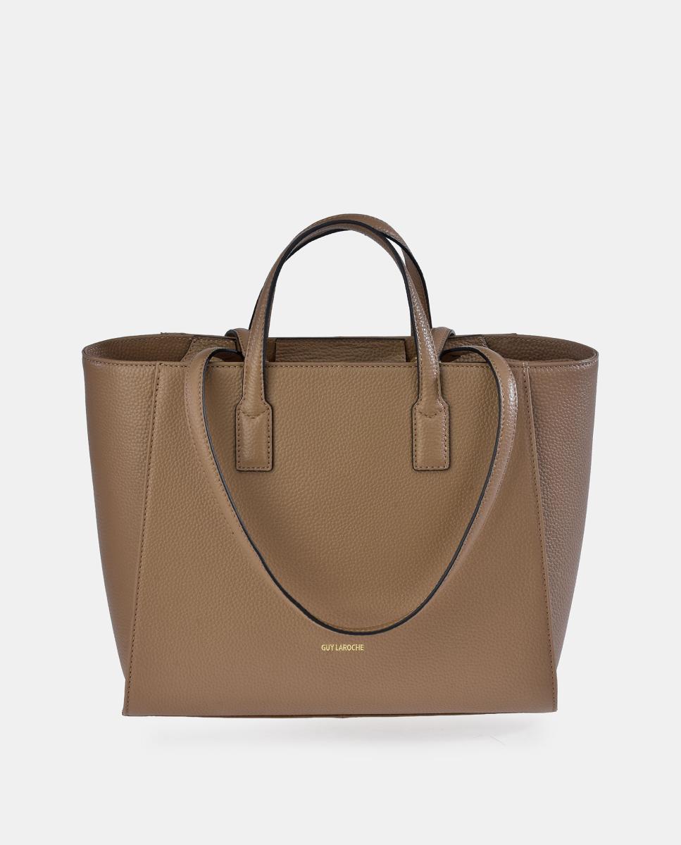 Bolso shopper Guy Laroche con dobles asas - Marrón Suave Marrón Suave-1