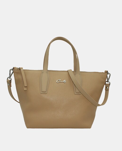 Imagen 0 de Bolso shopping piel chef con cremallera y bandolera