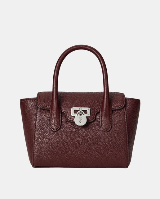 Imagen 0 de Bolso satchel Tanner pequeño de piel