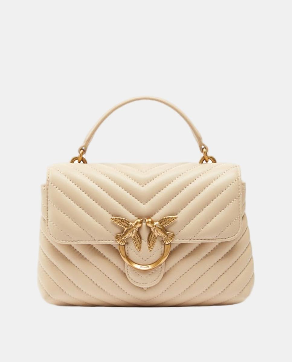 Mala Lady Mini Chevron Bege-1