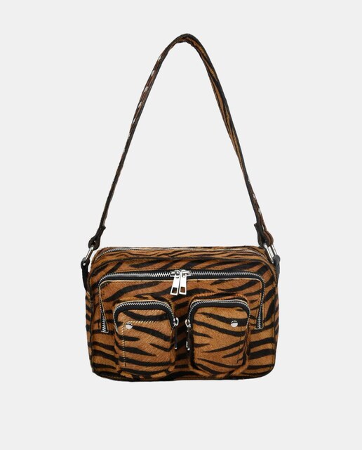 Imagem 0 de Mala Média em Pele com Estampado Modelo Ellie