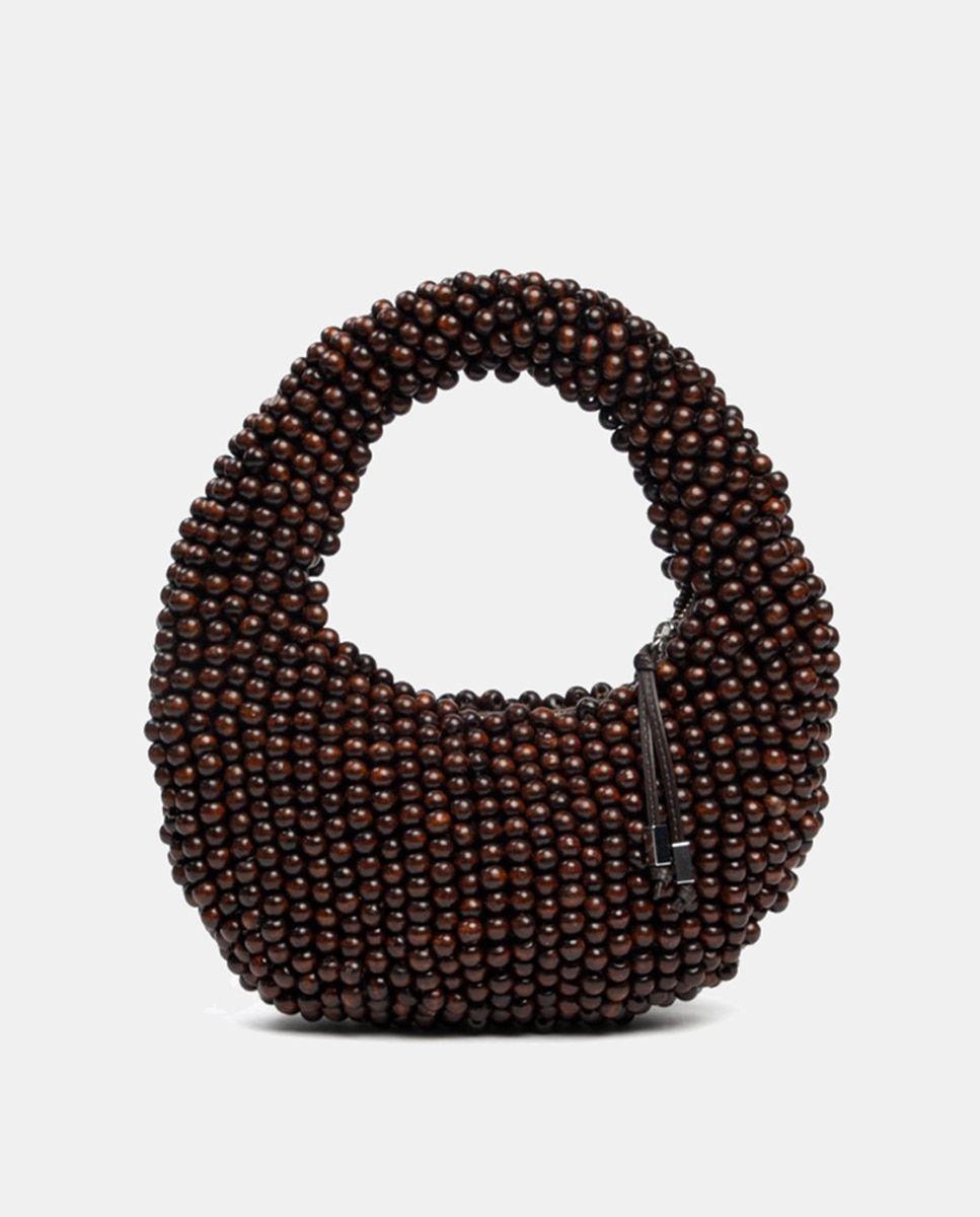 Bolso modelo reef de staud - Marrón oscuro Marrón oscuro-1