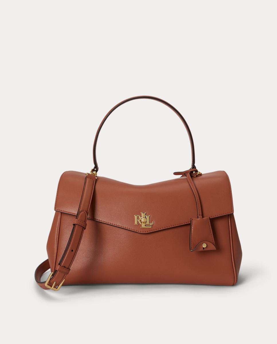 Imagem 0 de Mala Satchel Farrah Média em Pele