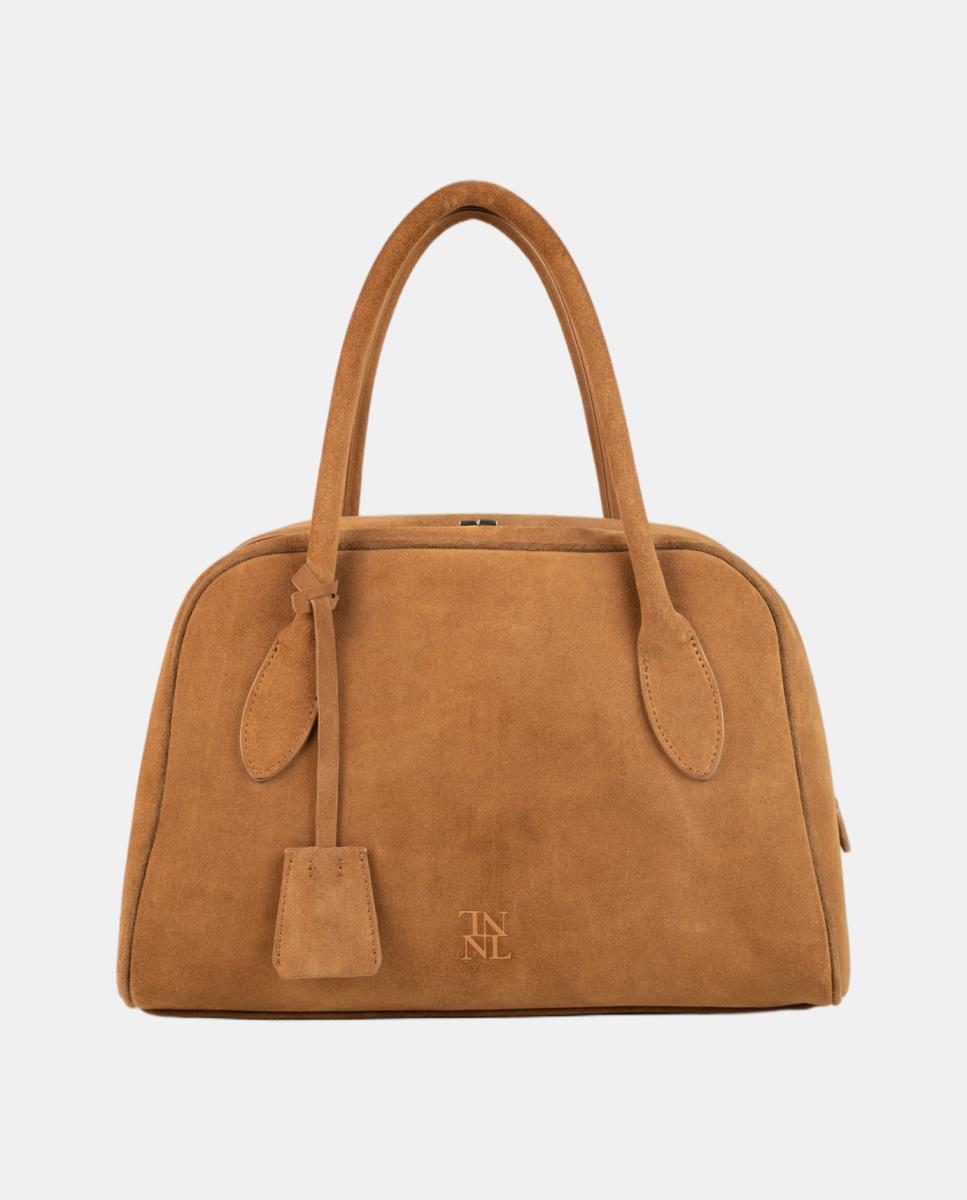 Imagen 0 de Bolso doctor bag cuadrado mediano Marrón claro