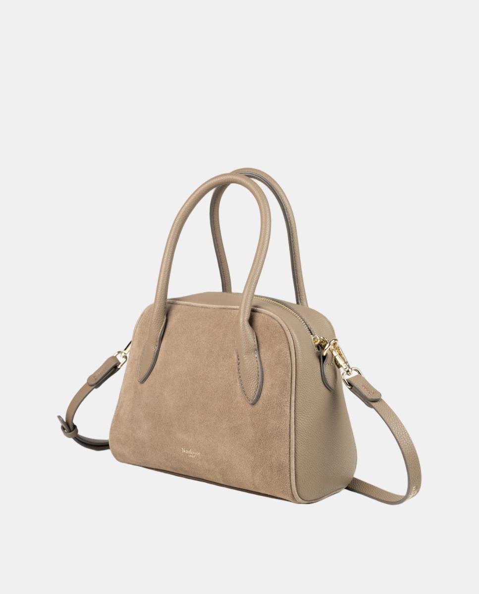Bolso doctor bag cuadrado pequeño - Naulover - Topo Topo-2