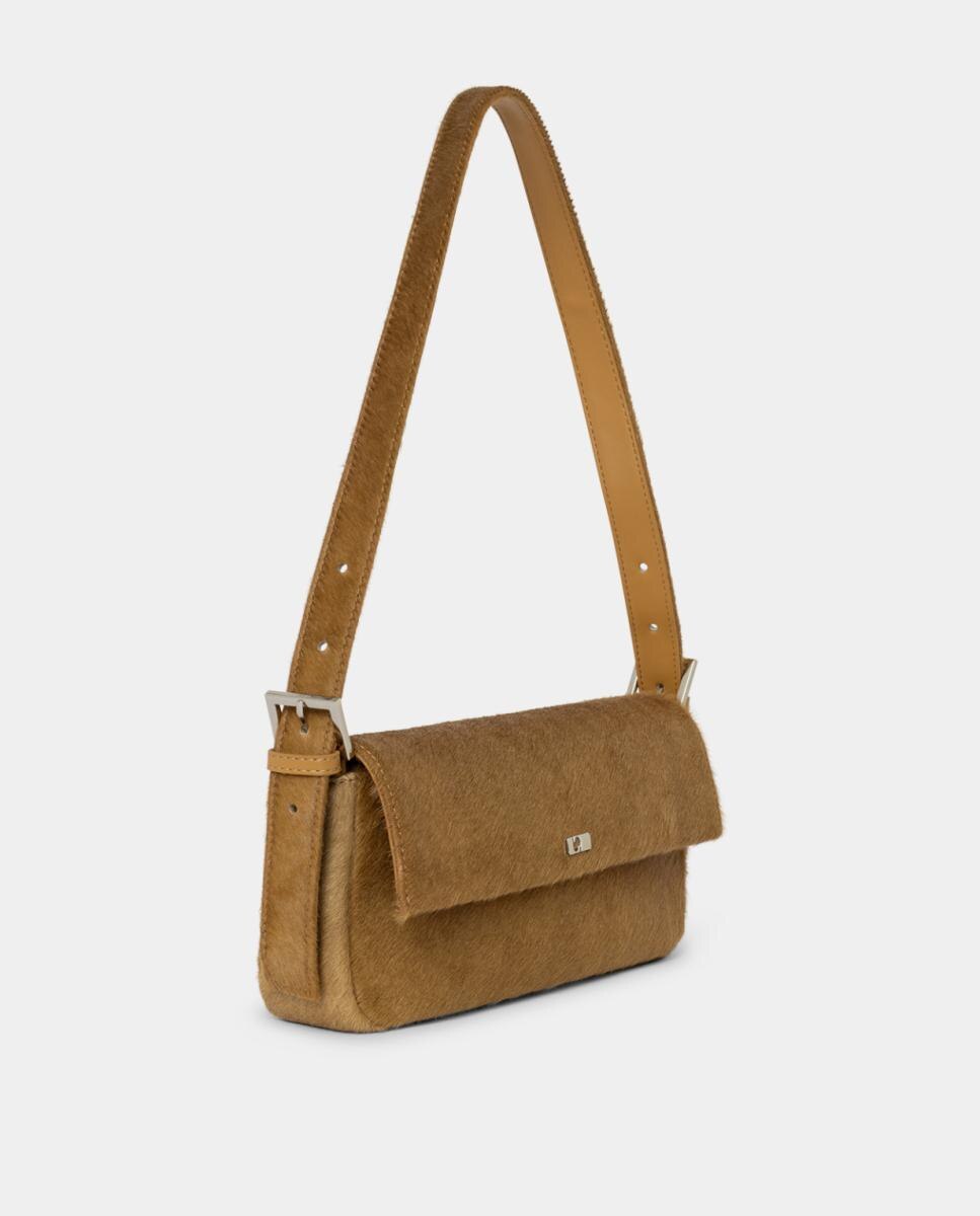 Mala Tipo Baguette Modelo Miranda Camel-3