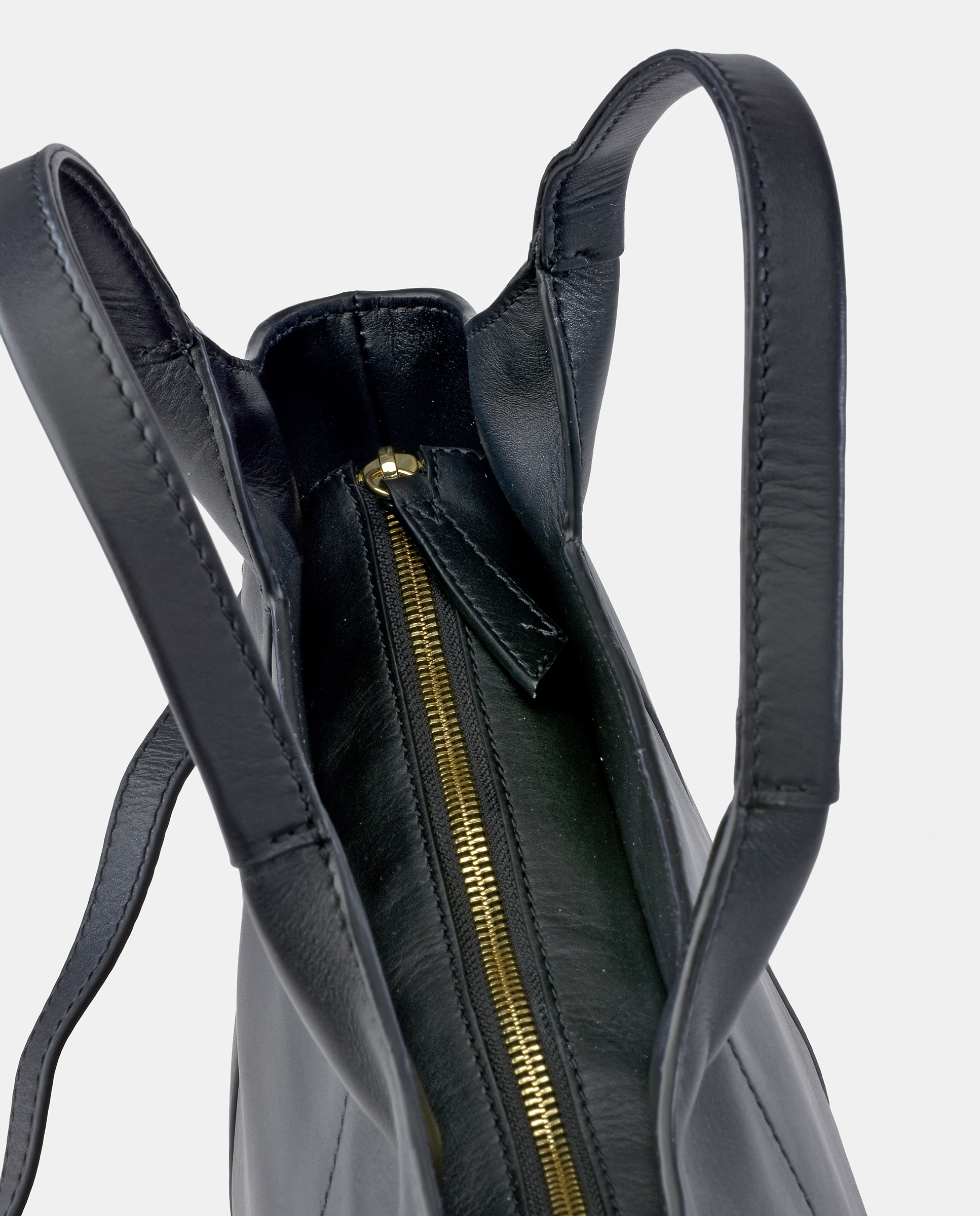 Bolso carryall Pierre Cardin en piel con doble asa - Negro Negro-3