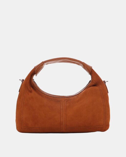 Imagem 0 de Mala de Mão em Pele com Tira para Cruzar Modelo Dandy