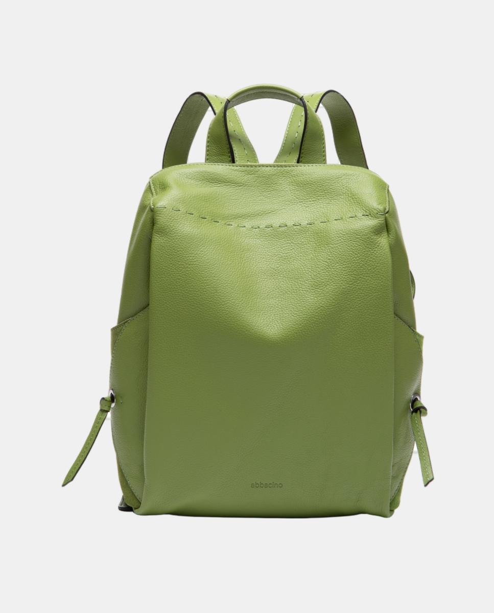 Imagem 0 de Mochila em Pele com Pesponto