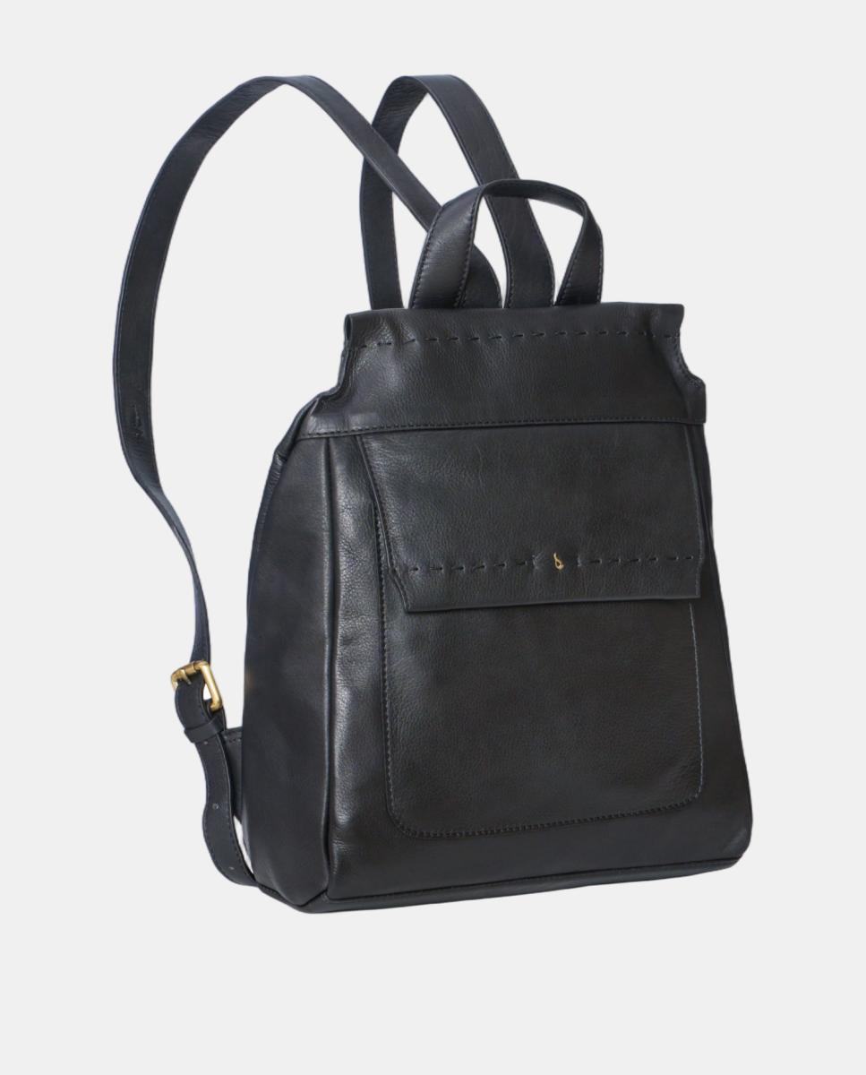 Mochila em Pele Preto-2