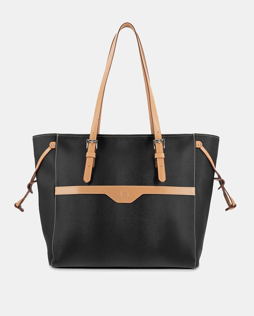 Mala Shopper - Preto Preto-1