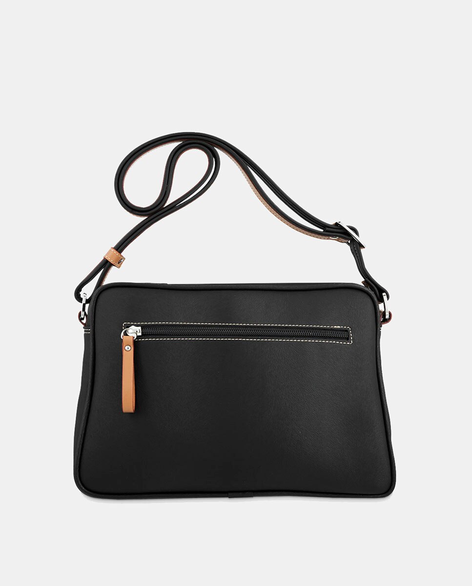 Bolso Crossbody color - El Potro - Negro Negro-3
