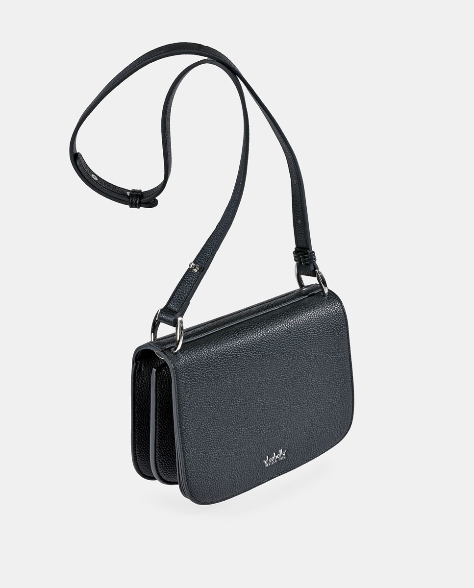 Mala Saddle em Pele Sintética - Preto Preto-3