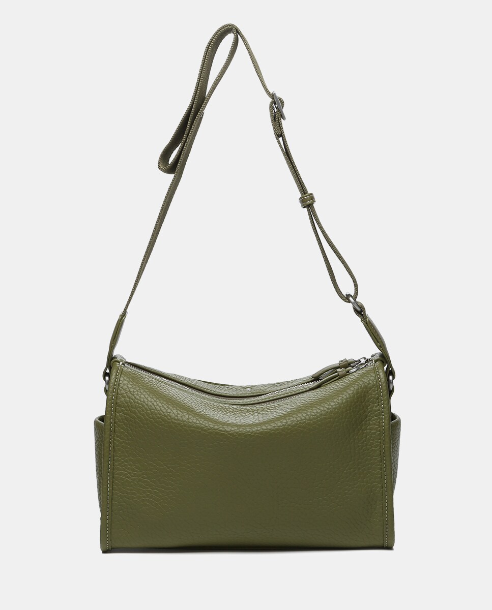 Mala a Tiracolo Oceans Diary em Materiais Reciclados - Verde Verde-3