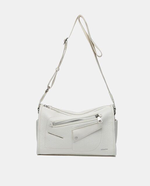 Imagen 0 de Bandolera Oceans Diary en materiales reciclados beige