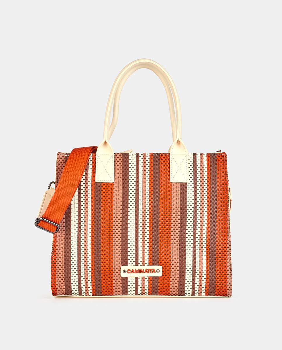 Mala Tipo Tote com Logótipo Camel-1