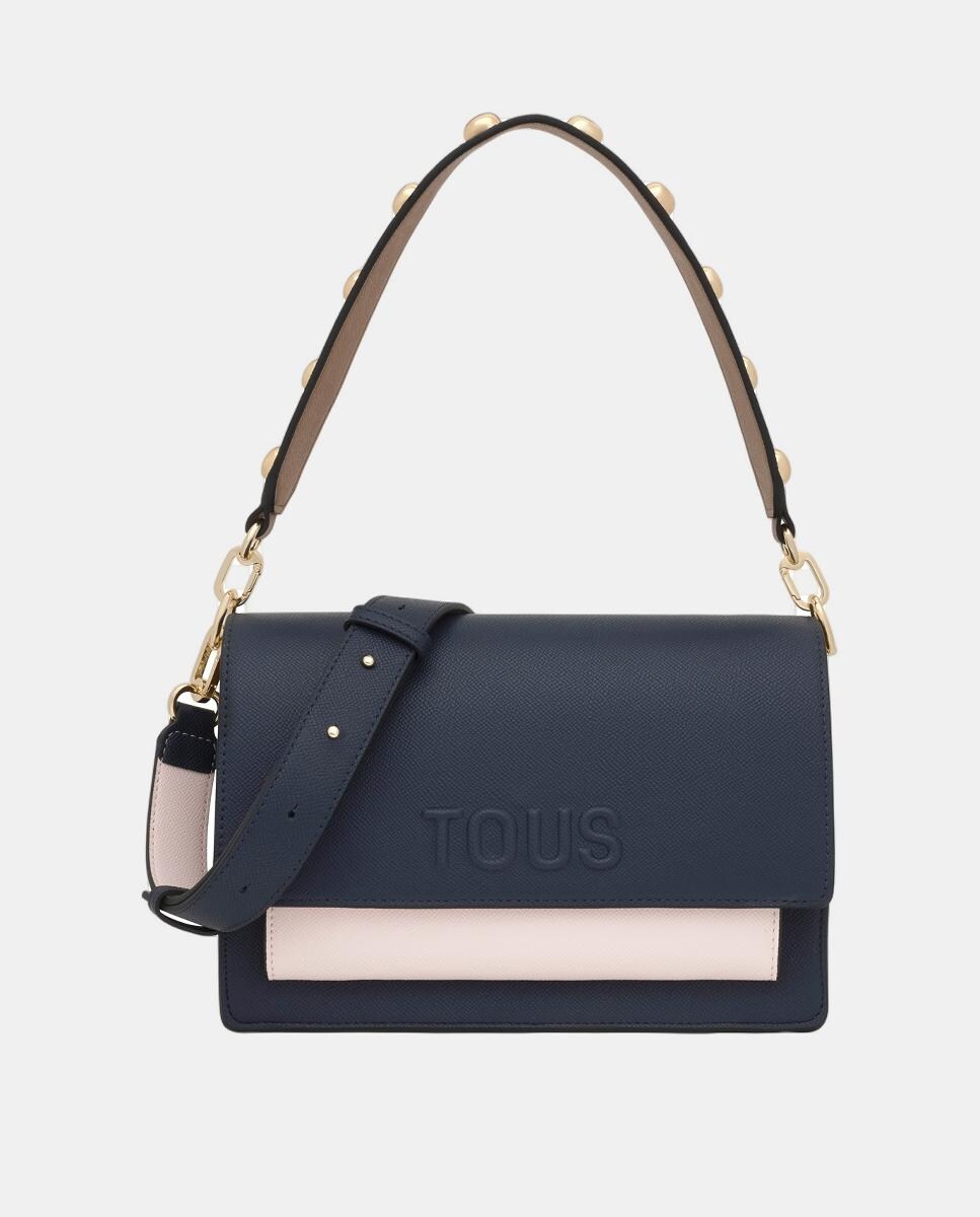 Bolso bandolera mediano con cierre de broche y solapa · Tous · El