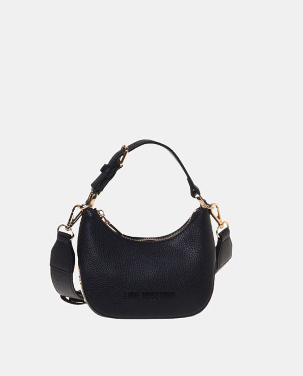 Mini Mala com Alça de Tiracolo Amovível Preto-1