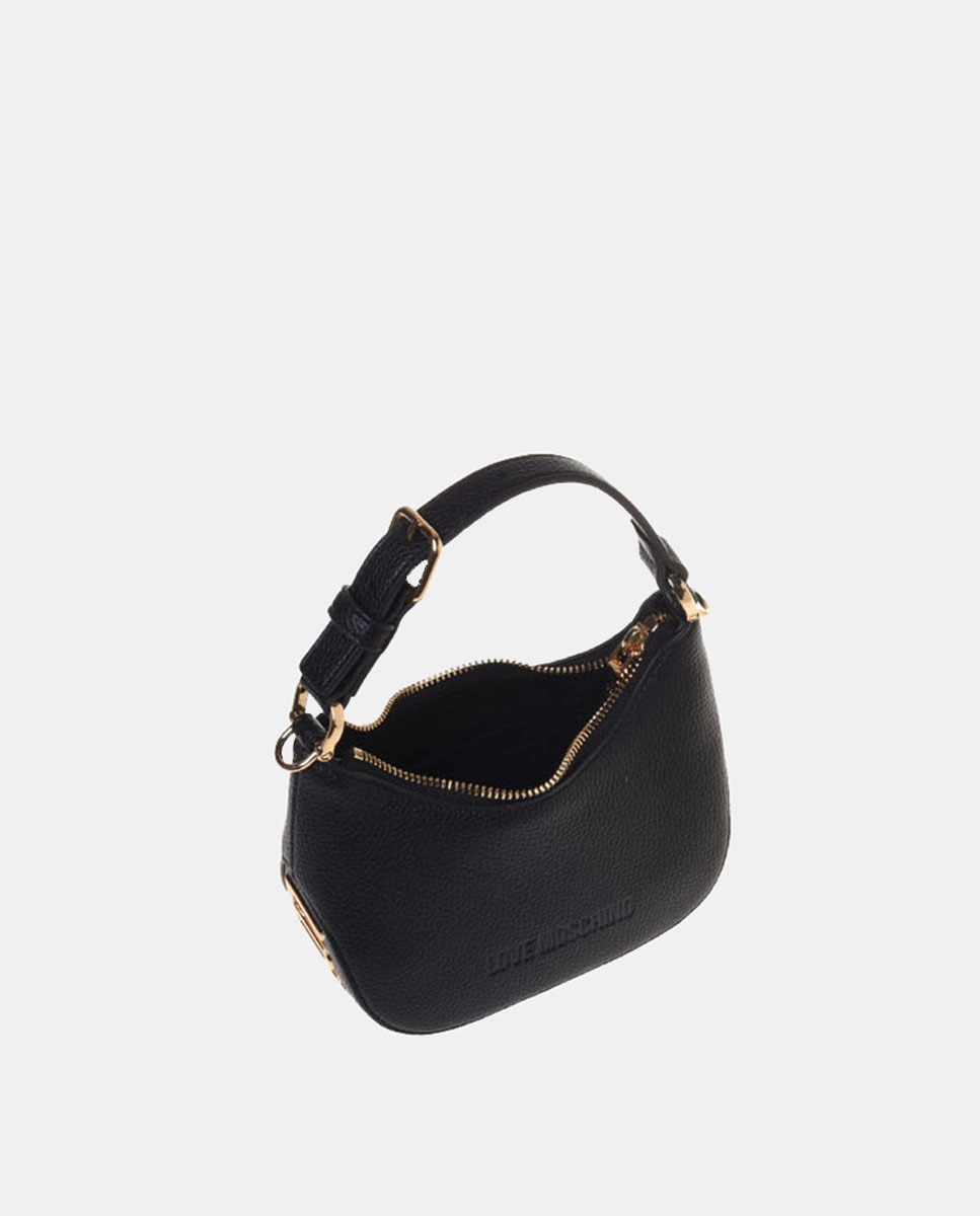 Mini Mala com Alça de Tiracolo Amovível Preto-3