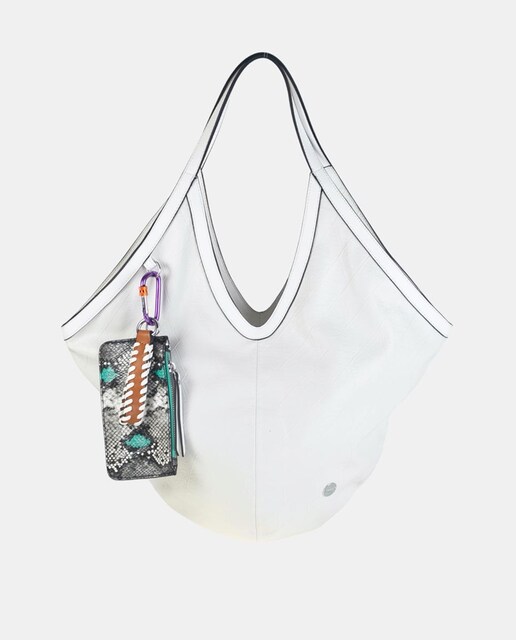 Imagen 0 de Bolso  en pu  grabado  de tacto blando y agaradable  combinado en liso al tono más  detalle de monedero  accesorio en contraste.