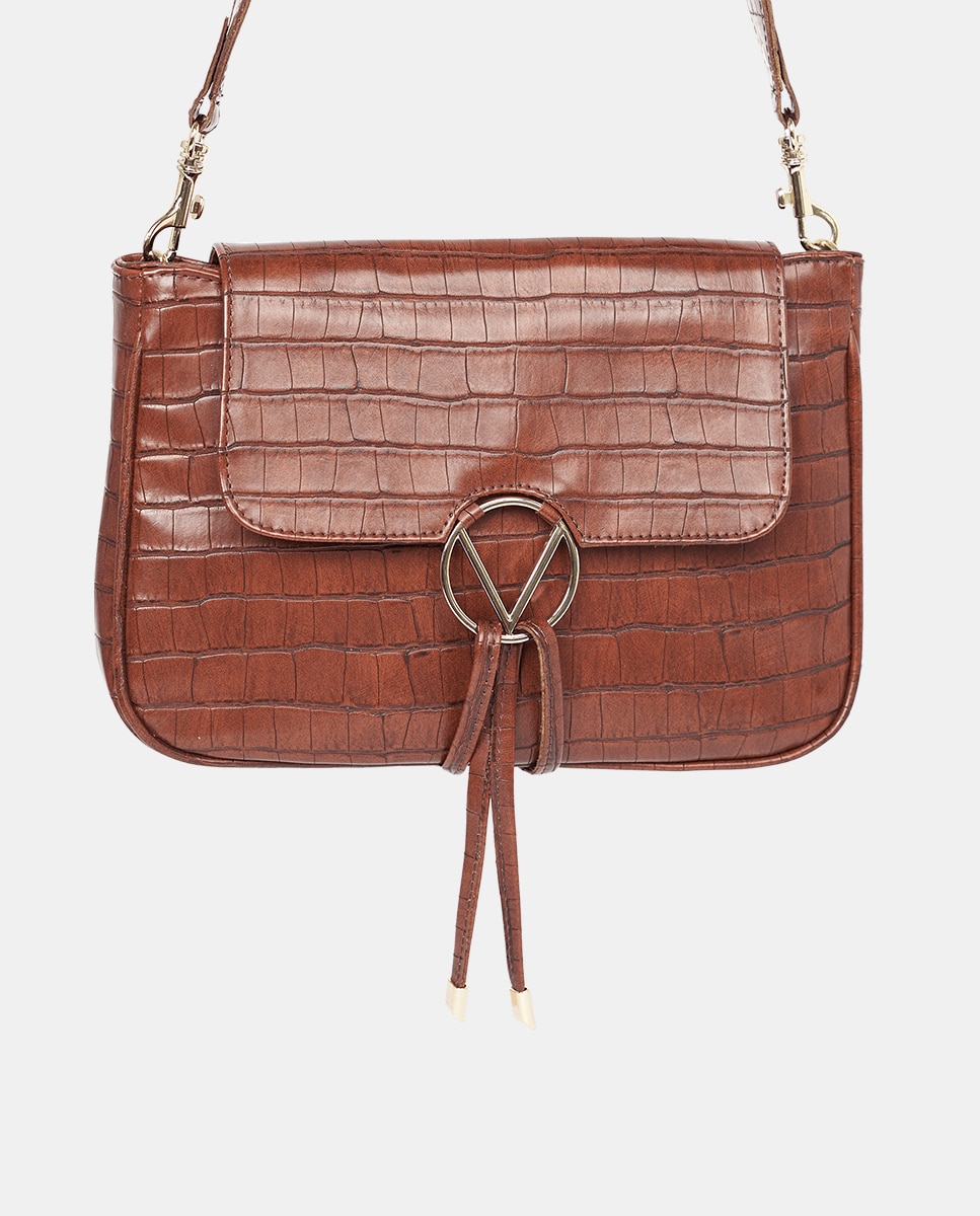 Mala Cruzada Ajustável Modelo LOA Castanho-3