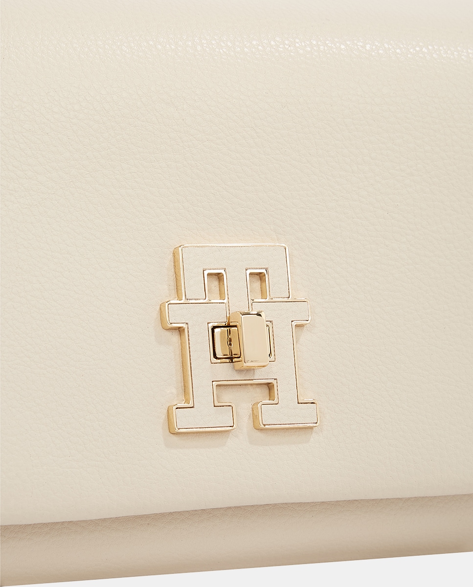 Mala a Tiracolo com Corrente - Bege Bege-2