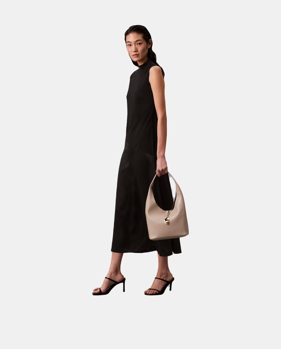 Mala Hobo Média Bege-4