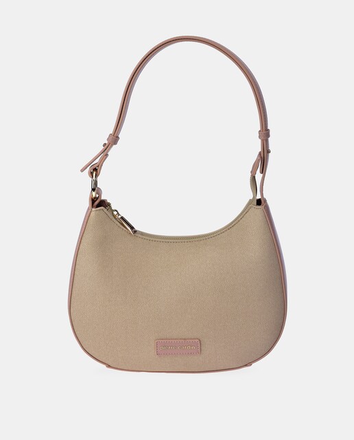 Imagem 0 de Mala Hobo Mini em Lona com Fecho de Correr