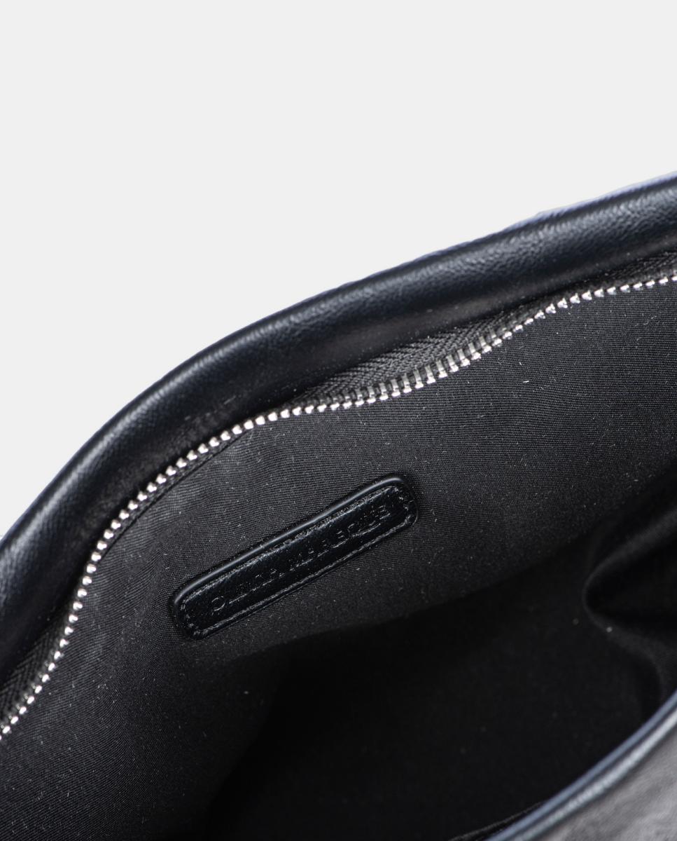 Mala de Ombro Modelo Ares Preto-4