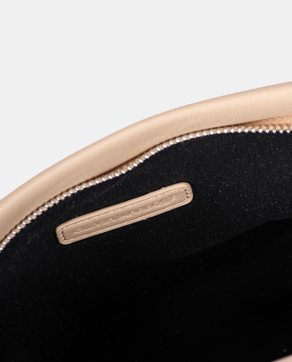 Mala de Ombro Modelo Ares Bege-7