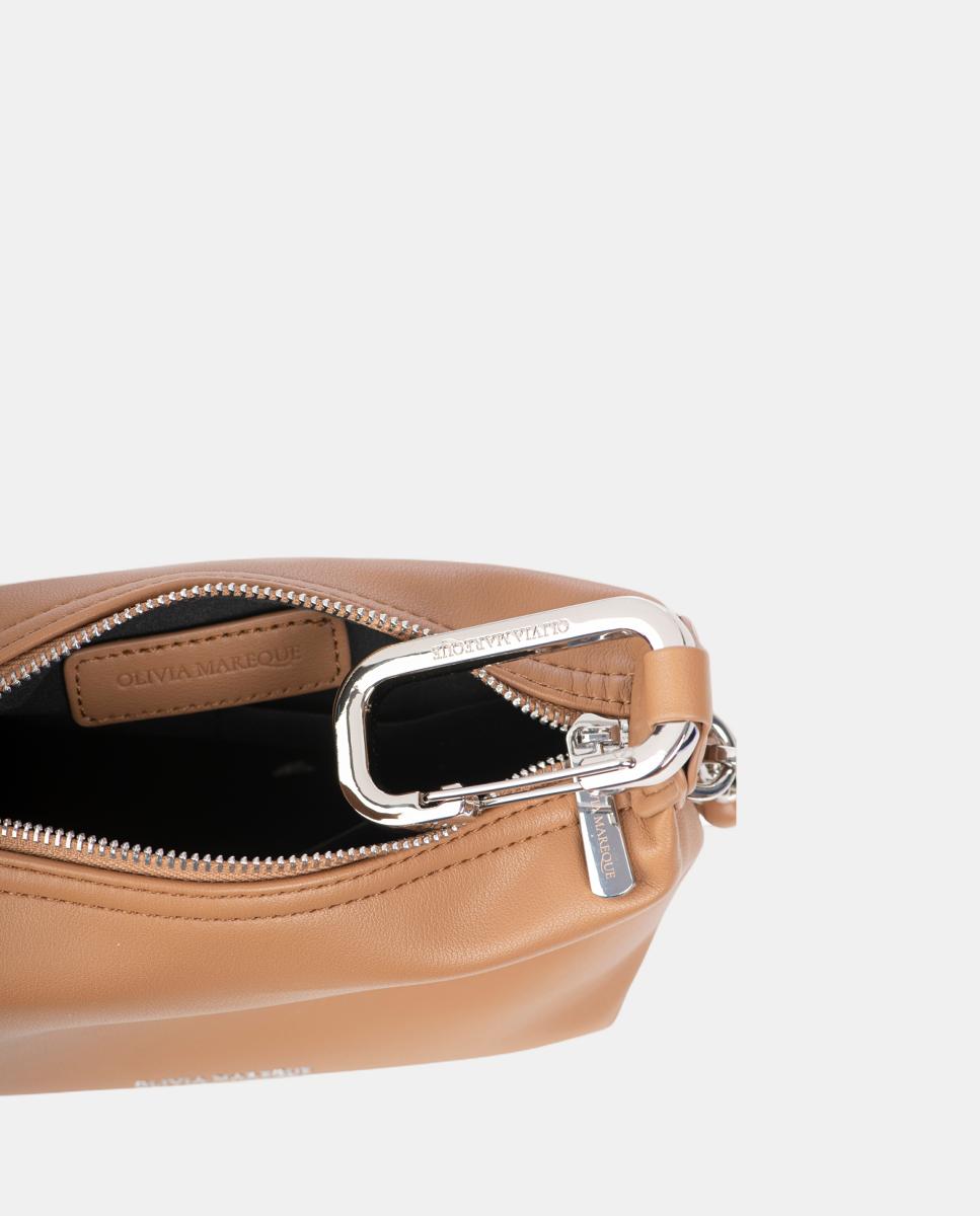 Mala Mini Modelo Kenza Castanho-3