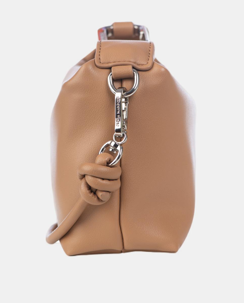 Mala Mini Modelo Kenza Castanho-4